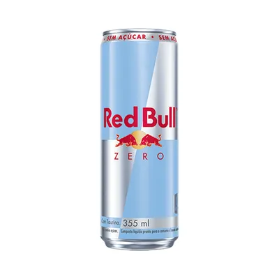 Energético Red Bull Zero Lata 355ml